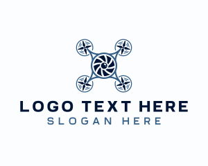 Picture - Aerial Drone Camera Photography logo design