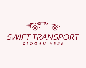 Sports Car Racing Transport logo design