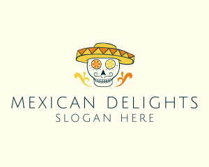 Festive Mexican Mariachi  logo design