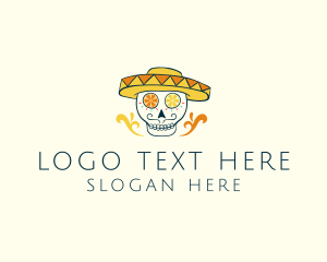 Dead - Festive Mexican Mariachi logo design