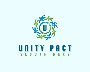 Community People Unity logo design