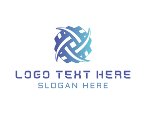 App - AI Technology Cyberspace logo design