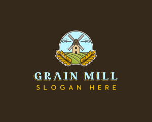 Wheat Mill Farm logo design