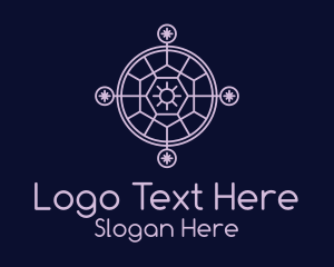 Horoscope - Cosmic Sun Jewel logo design