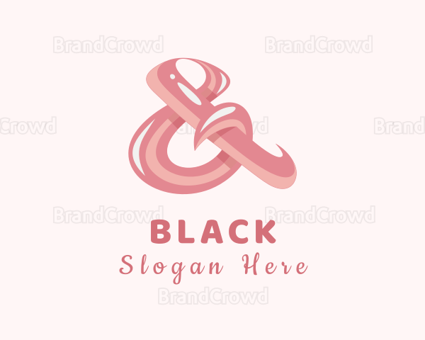 Beauty Fashion Ampersand Logo