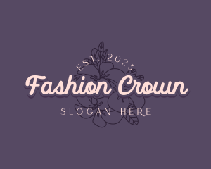 Floral Stylish Fashion logo design