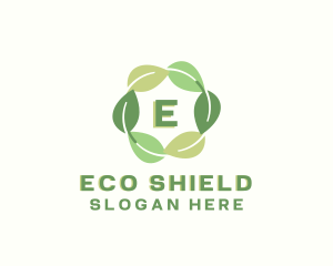 Eco Nature Leaf logo design