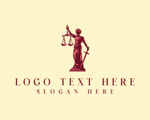 Judiciary - Scales Legal Justice logo design