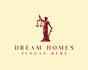 Judiciary - Scales Legal Justice logo design