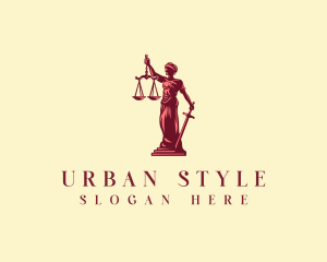Judiciary - Scales Legal Justice logo design