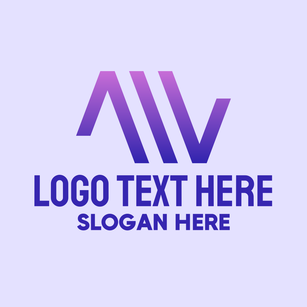 Download Purple Gradient Triangles Logo | BrandCrowd Logo Maker