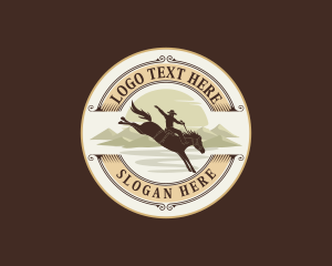 Countryside - Western Cowboy Countryside logo design