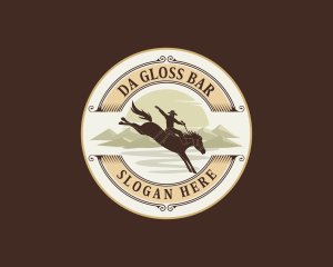 Western Cowboy Rodeo logo design