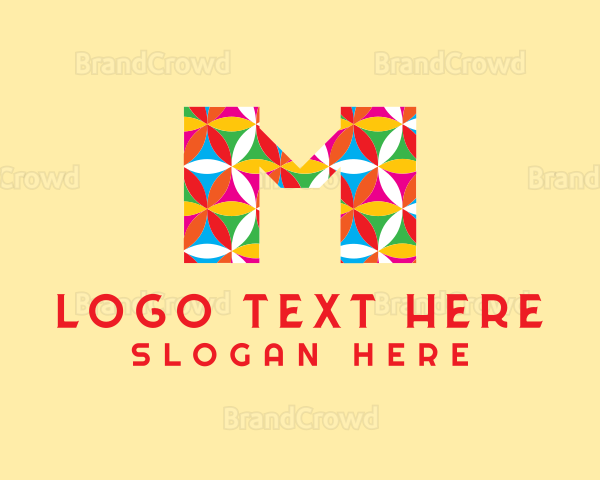 Multicolor Artist Letter Logo