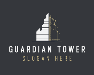 Modern Tower Architecture logo design