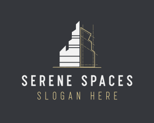 Modern Tower Architecture logo design