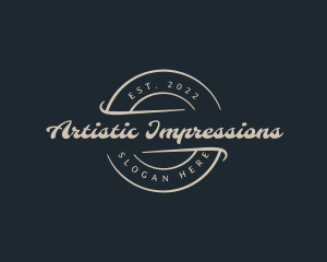 Retro Generic Cursive logo design