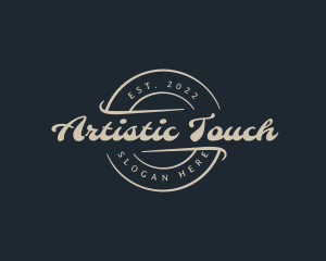 Retro Generic Cursive logo design