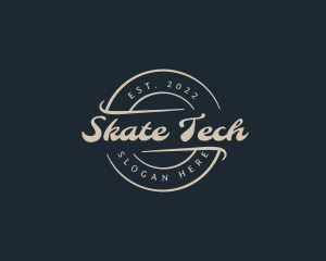 Retro Generic Cursive logo design