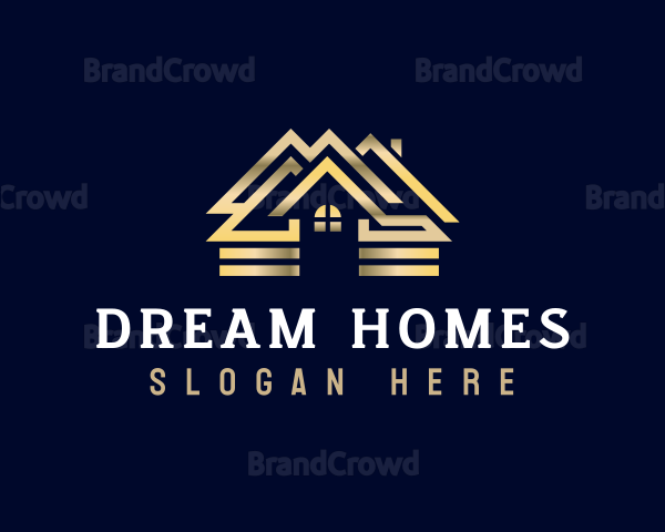 Premium House Real Estate Logo