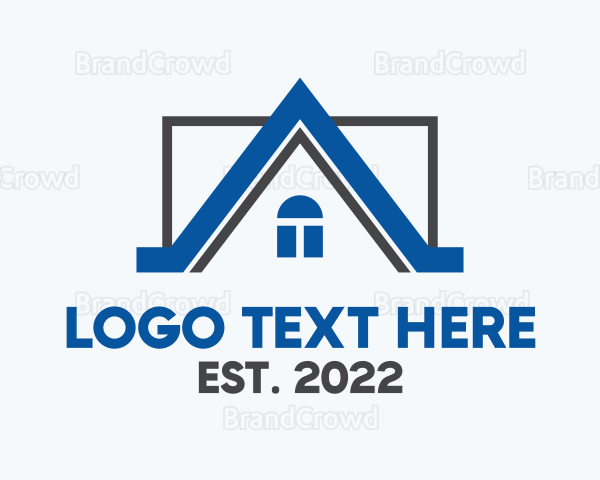 Residential House Roof Logo