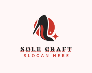 Shoemaking - Elegant High Heels logo design