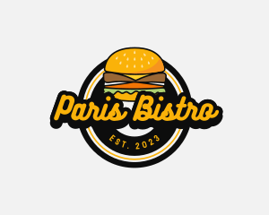 Retro Burger Diner logo design