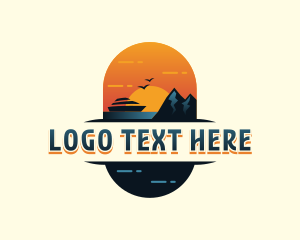 Travel Agency - Sunset Travel Agency logo design