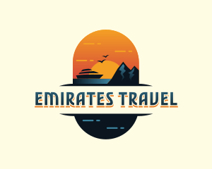 Sunset Travel Agency logo design