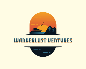 Traveling - Sunset Travel Agency logo design