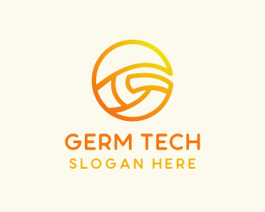 Yellow Tech G logo design