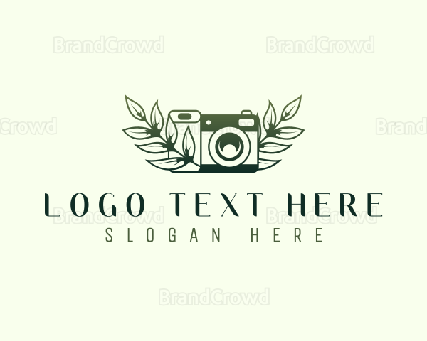 Leaf Camera Photography Logo