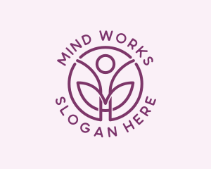 Zen Yoga Mindfulness logo design