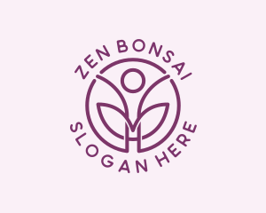 Zen Yoga Mindfulness logo design