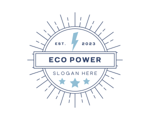 Renewable Energy - Thunder Renewable Power logo design
