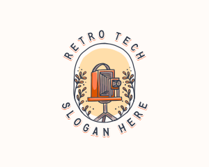 Retro Camera Studio logo design