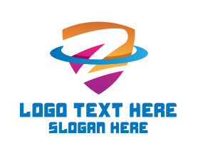 Shield - Letter Z Shield logo design