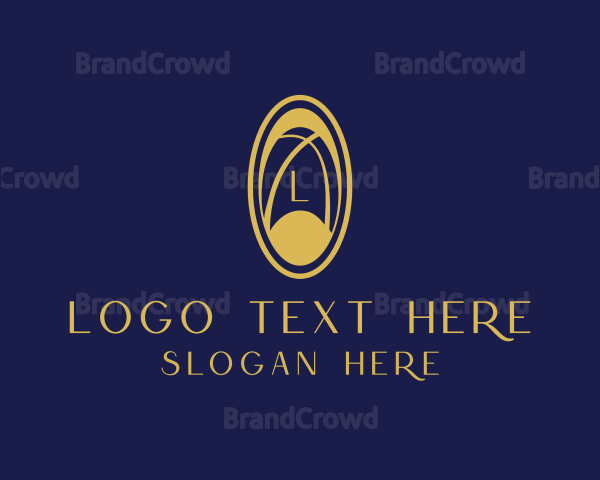 Luxurious Pendant Jewelry Boutique Logo