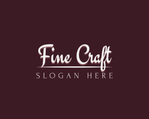 Fashion Cursive Wordmark logo design