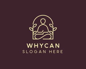 Yoga Leaf Wellness Logo