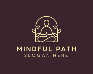 Enlightenment - Yoga Leaf Wellness logo design