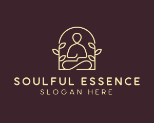 Spirituality - Yoga Leaf Wellness logo design