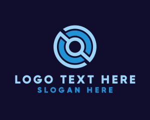 Internet - Modern Disc Business logo design