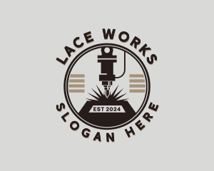 Mechanical Laser Fabrication logo design