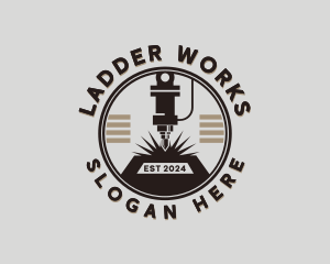 Mechanical Laser Fabrication logo design