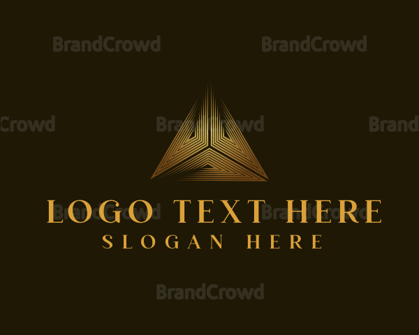 Luxury Pyramid Luxe Logo