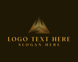 Luxe - Luxury Pyramid Luxe logo design