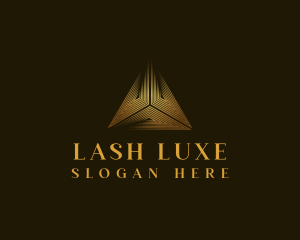 Luxury Pyramid Luxe logo design