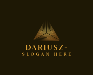 Investement - Luxury Pyramid Luxe logo design