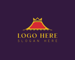 Upholstery - Carpet Crown Royal logo design